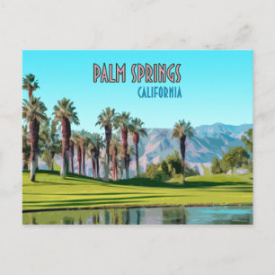 Palm Springs California Vintage Postcard