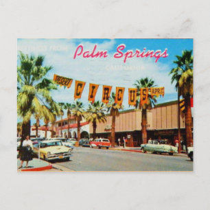 Palm Springs, California - Vintage Postcard