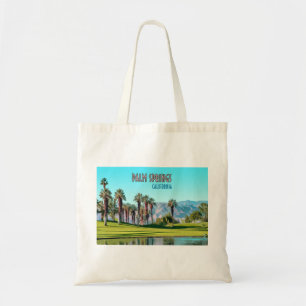 Palm Springs California Vintage Tote Bag