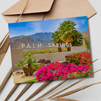 Palm Springs California Wedding Save the Date