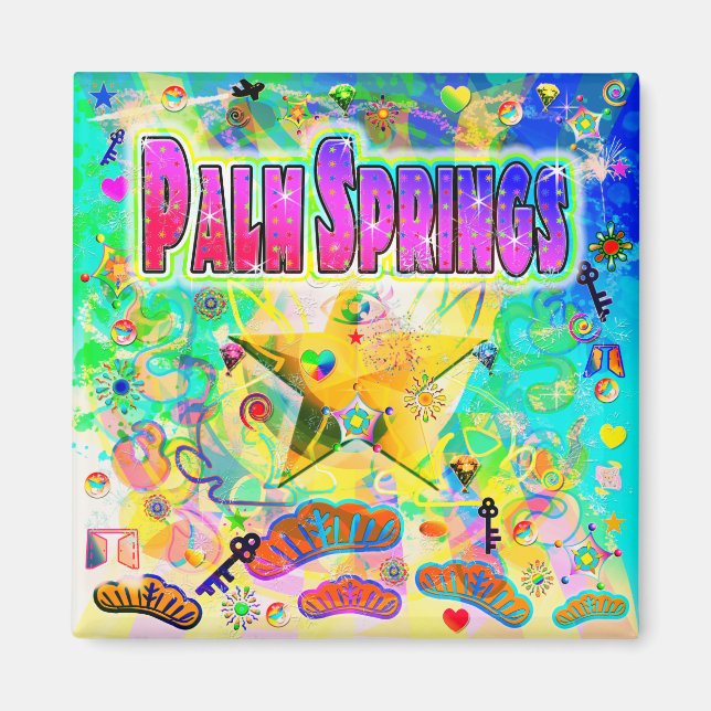 Palm Springs Epoch Hour Magnet (Front)