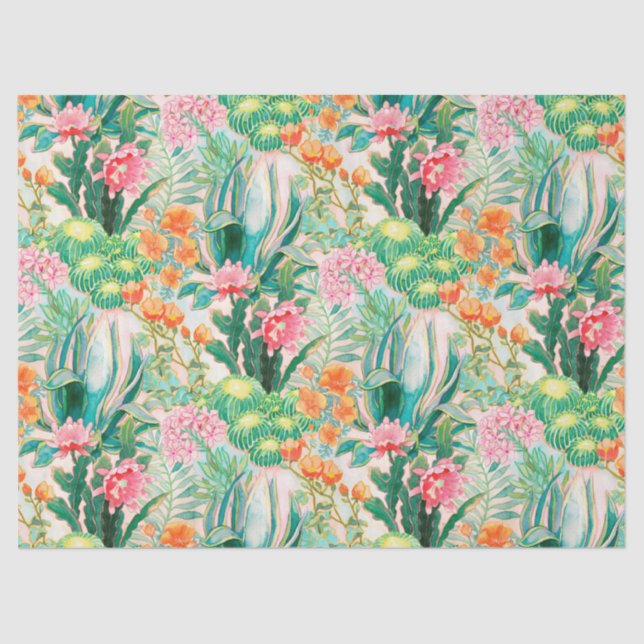 Palm Springs Foliage Tissue Paper (Front)