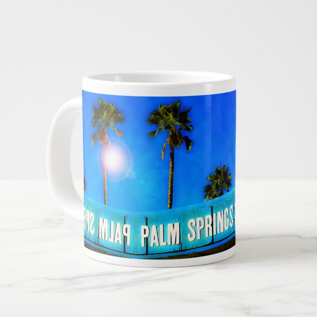PALM SPRINGS Jumbo Mug (Front Left)