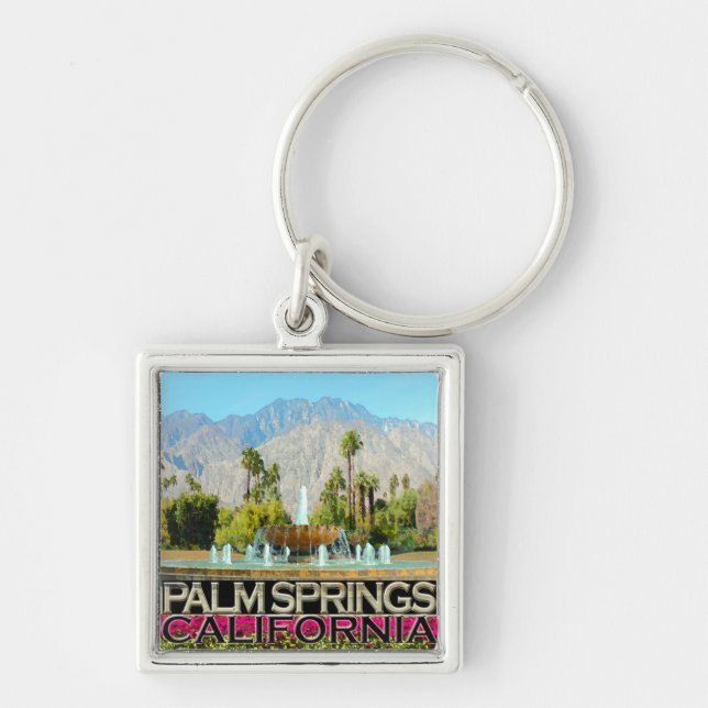Palm Springs Key Ring (Front)
