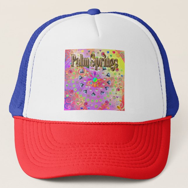 Palm Springs Lucky Golden Hat (Front)