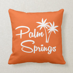 Palm Springs Mid Century Modern Pillow