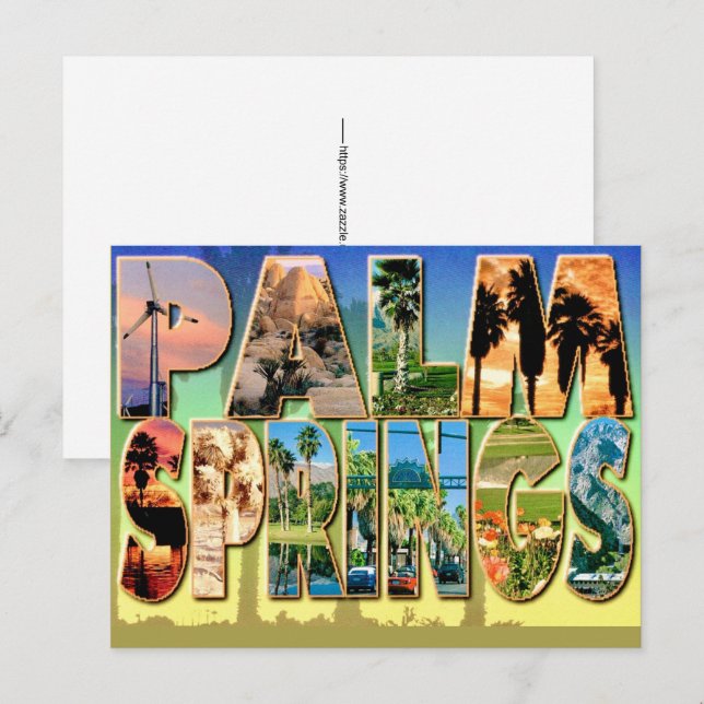 Palm Springs Postcard (Front/Back)