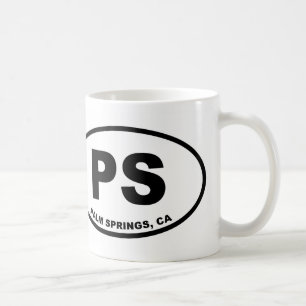Palm Springs PS Coffee Mug