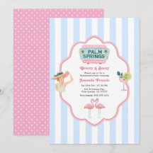 Palm Springs Retro Summer Bachelorette Party