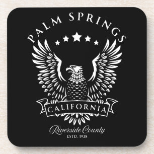 Palm Springs Riverside County California Vintage Coaster