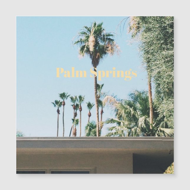 Palm Springs Travel Souvenir (Front)