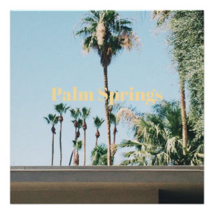 Palm Springs Travel Souvenir Poster