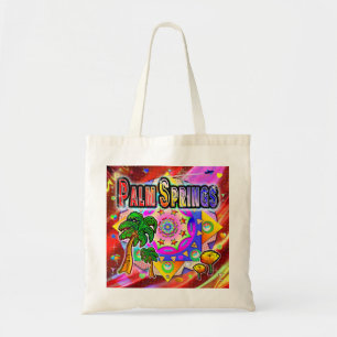 Palm Springs Tropical Friends Tote Bag