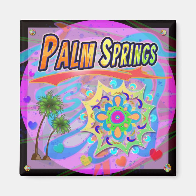 Palm Springs True Progress Magnet (Front)