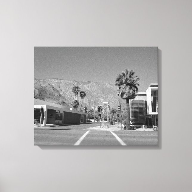 Palm Springs Uptown Design District 45" x 24" Canvas Print (Front)