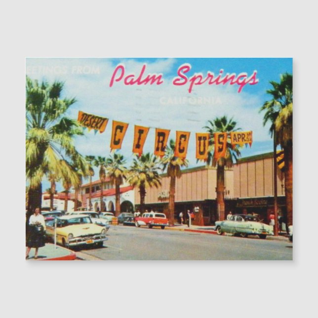 Palm Springs, vintage photo (Front)