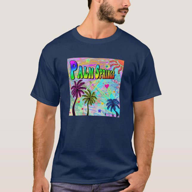 Palm Springs Vivid Romance T-Shirt (Front)