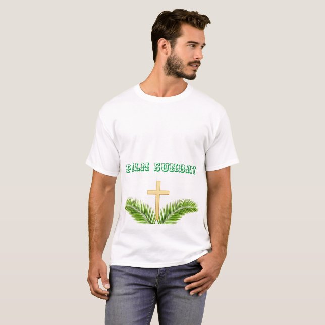 palm sunday design T-Shirt (Front Full)