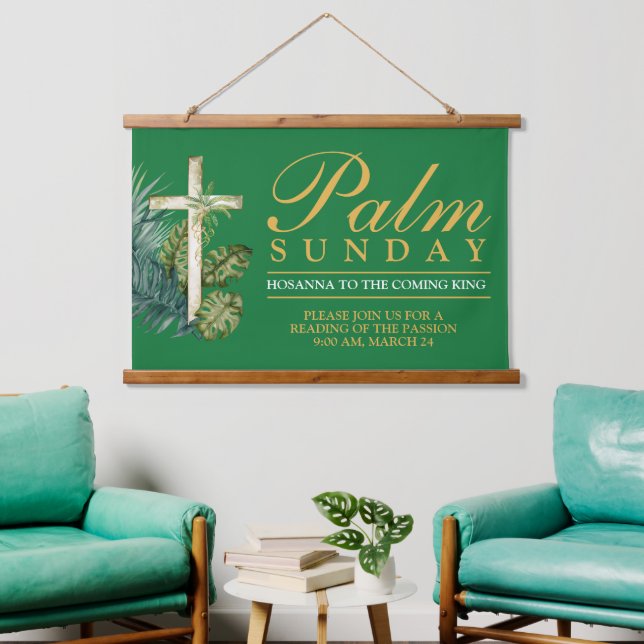 Palm Sunday Hanging Tapestry (Living Room)