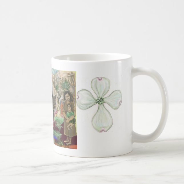 Palm Sunday Jesus on donkey Coffee Mug (Right)