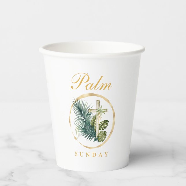 Palm Sunday Paper Cups (Front)