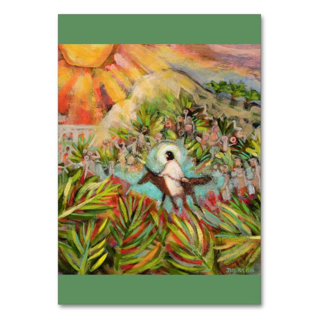 Palm Sunday Prayer Card (Front)
