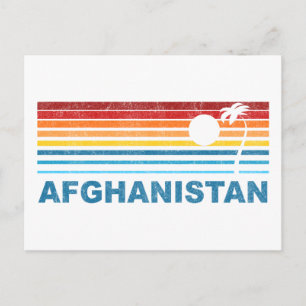 Palm Tree Afghanistan Postcard