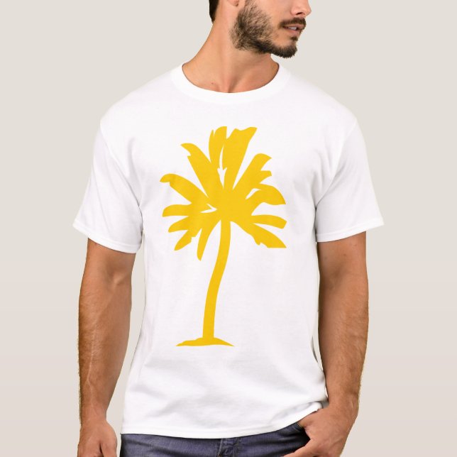 Palm Tree - Amber T-Shirt (Front)