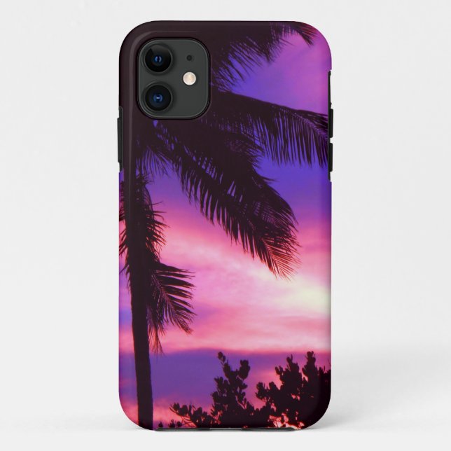 Palm Tree at Sunset  Case-Mate iPhone Case (Back)
