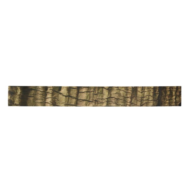 Palm Tree Bark Satin Ribbon (Front)