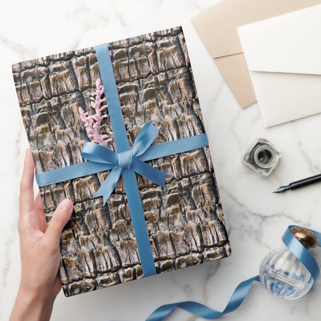 Palm Tree Bark  Wrapping Paper (Gifting)
