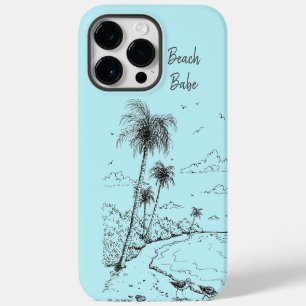 Palm Tree Beach iPhone 14 Pro Max Case