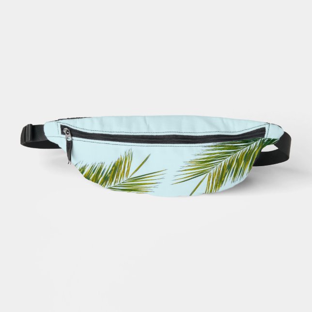 Palm tree branch bum bags (Front)