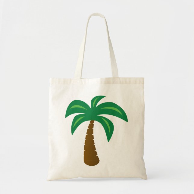 Palm Tree - Budget Tote Bag (Front)