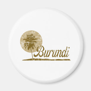 Palm Tree Burundi Magnet