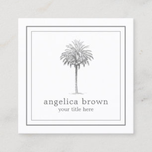 Palm Tree Business Card