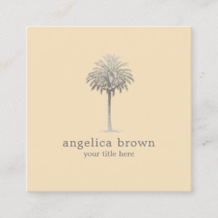Palm Tree Business Card