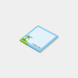 Palm Tree Cartoon Post-it Notes