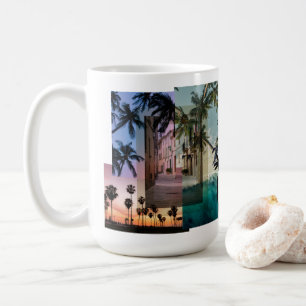 Palm tree coffee mug