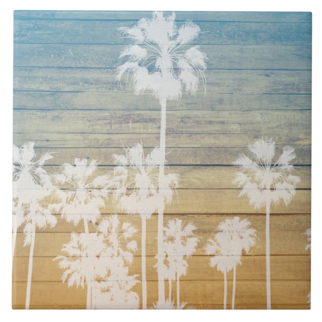 Palm Tree Design 239 Tile (Front)