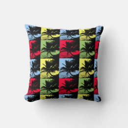 Palm Tree Design Cushion