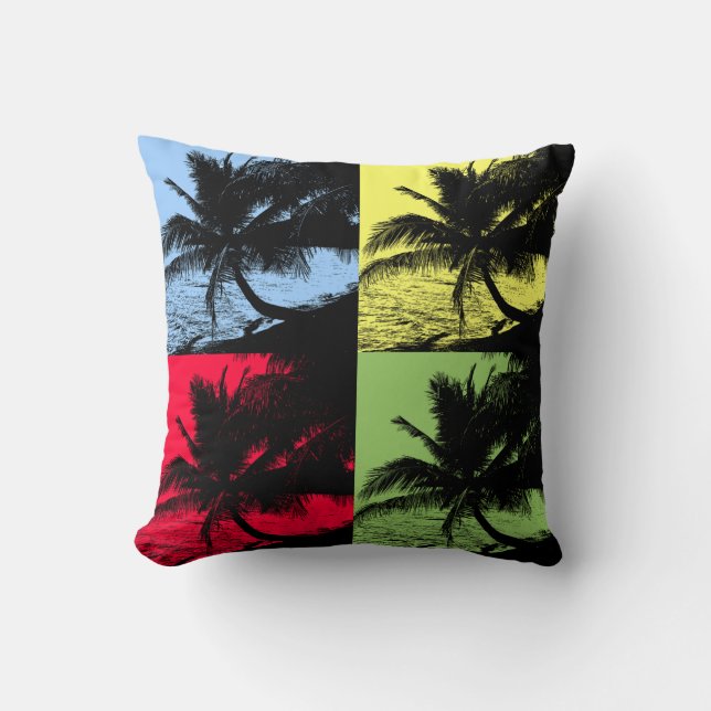 Palm Tree Design Cushion (Front)