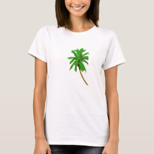 palm tree, dog T-Shirt