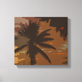 Palm Tree Dreams 1 Canvas Print
