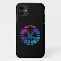 Palm Tree Hawaiian Beach Summer Vacation