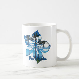 "Palm Tree Hibiscus" Mug