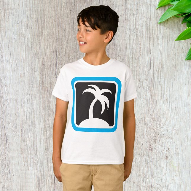 Palm Tree Icon T-Shirt (Creator Uploaded)