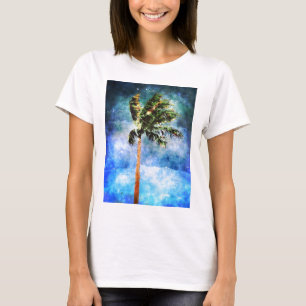 Palm Tree In A Tropical Storm T-Shirt