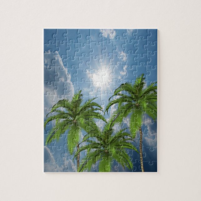 Palm Tree Jigsaw Puzzle (Vertical)