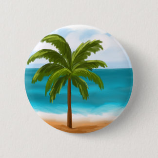 Palm Tree.jpg 6 Cm Round Badge